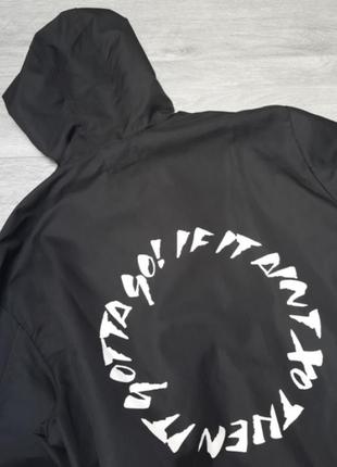 Куртка парка мерч weeknd  xo (h&amp;m)