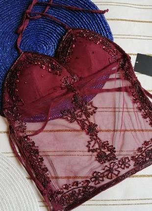 Топ оголена спинка