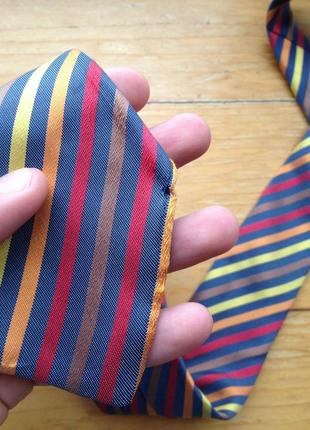 Галстук шелк краватка hermes9 фото