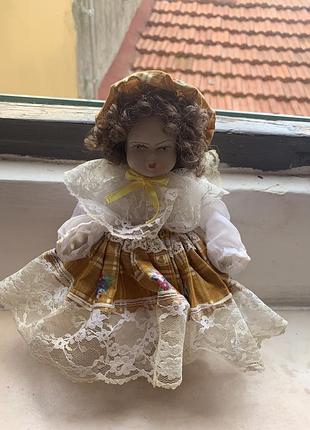 Кукла порцеляновая коллекционная италия винтажная capodimonte