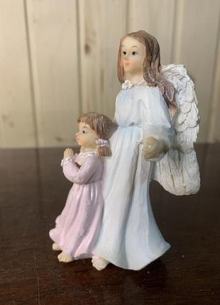 Ангел з дитиною, статуетка5 фото