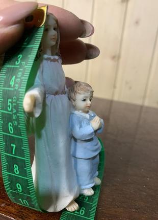 Ангел з дитиною, статуетка6 фото