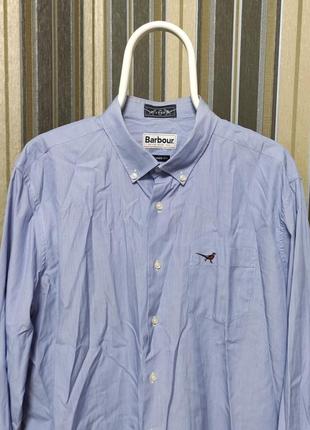 Мужская рубашка barbour newton shirt2 фото