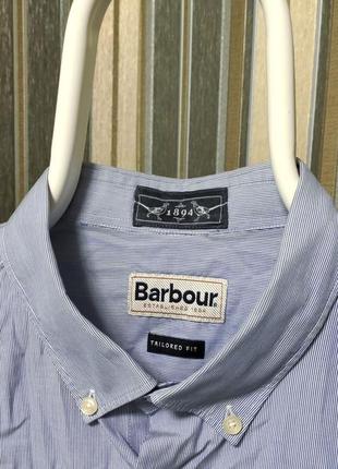 Мужская рубашка barbour newton shirt5 фото