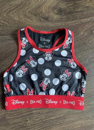 Спортивный топ бра disney р. 134/140