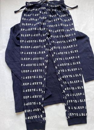 Нова бавовняна піжама для хлопчика на зріст 122 -128 сантиметрів2 фото