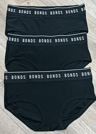 Женские нейлоновые трусики хипстеры bonds австралия набор из 3 шт размер l (14)1 фото