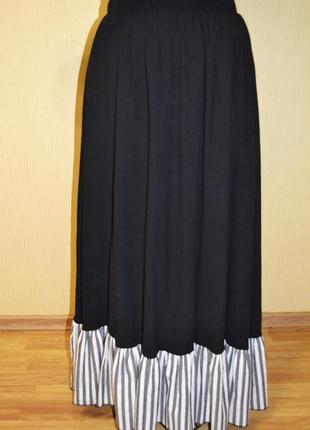 Комплект костюм майка довга спідниця в підлогу смужка roco baroco8 фото
