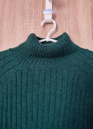 Красивый теплый гольф свитер свитер джемпер размер 46-48-502 фото
