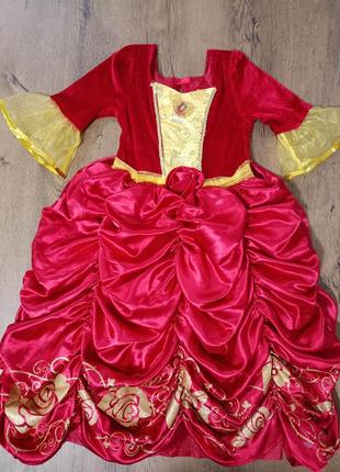 Платье принцессы на 4-5 лет