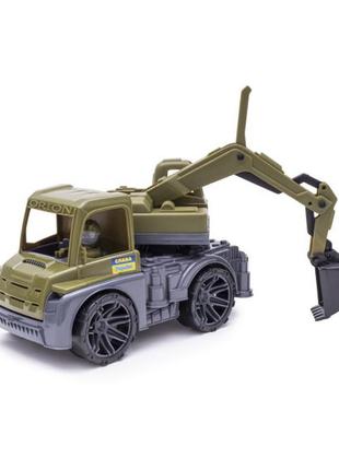 Іграшкова машинка "військовий автомобіль м4 з ковшем" orion 14v2or