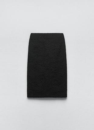 Теплый шерстяной костюм zara, черный жакет юбка миди зара с 36 м 38