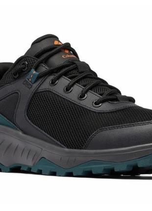 Кроссовки мужские columbia trailstorm ascend waterproof black/night wave (bm7416-010)3 фото