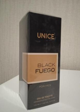 Unice black fuego
туалетна вода, 100 мл2 фото