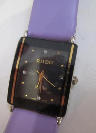 Часы женские наручные "rado" на ходу. кварц азия