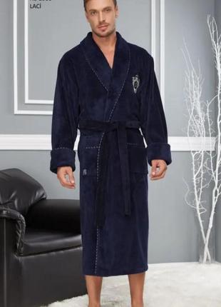 Якісний .стильний ,теплий халат для чоловіка нуса - nusa 2960 розмір .3хл. хххл. 542 фото
