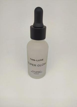 Гиалуроновая сыворотка для автозагара tan-luxe super glow hyaluronic self-tan serum1 фото