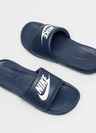 Шлепанцы nike victori one shower slide (арт. cn9675-401)10 фото