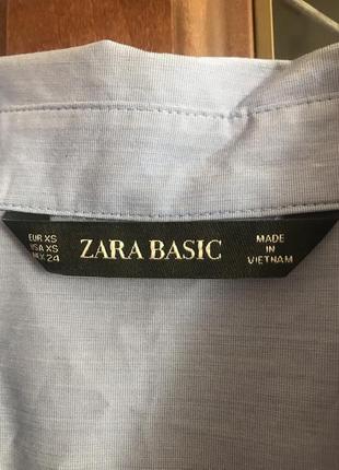 Фірмова нова сорочка блуза zara basic6 фото