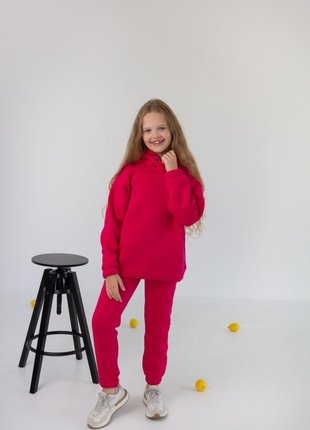 Теплий спортивний костюм, худі і штани, на флісі