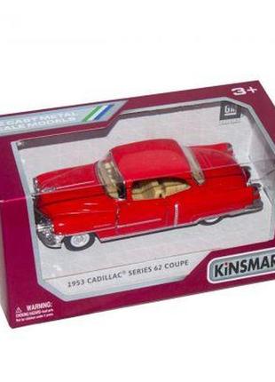 Машинка kinsmart "cadillac series 62" (червона)