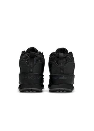 New balance 754 all black fur3 фото