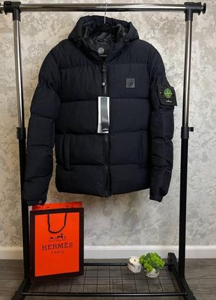 Чоловіча зимова куртка stone island✨