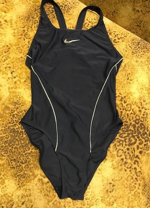 Купальник суцільний для басейну nike розмір s (uk 32) 44-46р