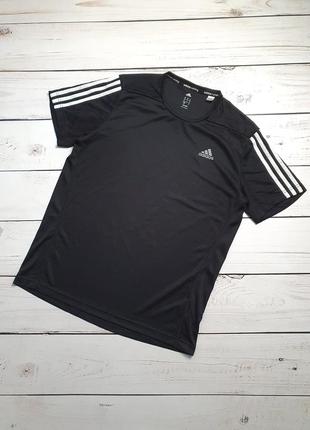 Мужская легкая спортивная футболка adidas running / адидас оригинал