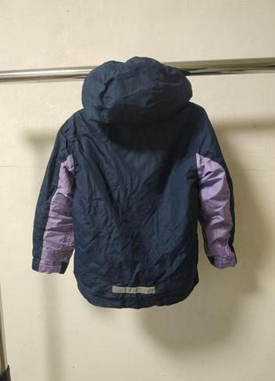 Куртка на девочку 110-116 см*4 фото