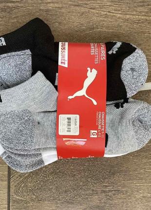 Набір спортивних низьких жіночих шкарпеток puma розмір 38-40 із 6 штук2 фото