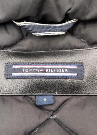 Жіночий пуховик пуховик tommy hilfiger (s)4 фото