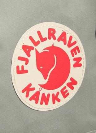 Рюкзак fjallraven kanken classic серый. повседневный городской водонепроницаемый рюкзак канкен10 фото