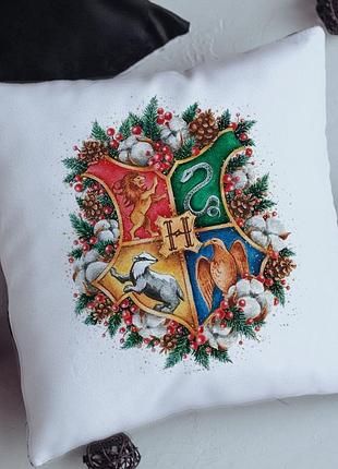 Новорічна подушка гаррі поттер