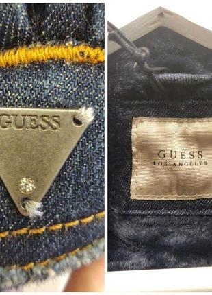 Куртка новая джинсовая guess косуха демисезонная5 фото