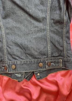 Джинсовый пиджак куртка levi’s levis коттонкая джинсовка5 фото