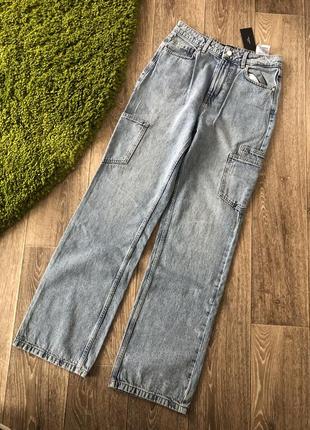 Стильные джинсы карго vero moda на размер s-m5 фото