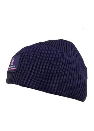 Шапка чоловіча tommy hilfiger hats baret th-190-b-1644 dark blue