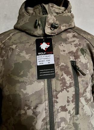 Тактическая зимняя куртка wolftrap softshell