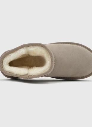 Сапоги теплые ugg ultra mini sand (мех)7 фото