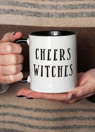 Чашка "cheers witches", англійська3 фото