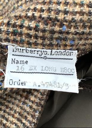 Шерстяная миди юбка burberrys burberry co складками оригинал винтаж плиссированная юбка 100% шерсть9 фото