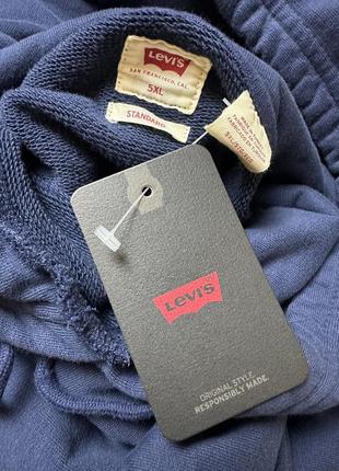 Худи с капюшоном levis темно синий оригинал 4xl 5xl4 фото