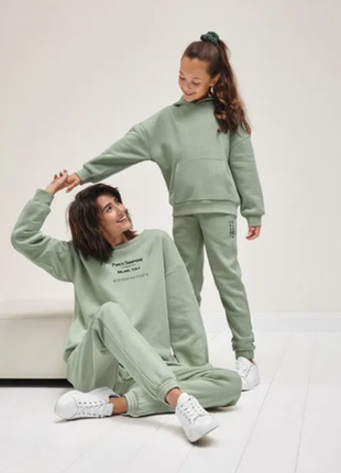 Костюм спортивний теплий з начосом худі штани pepperts 146/152