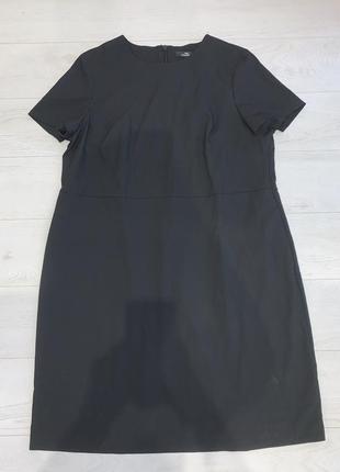 Платье платье миди черное новое next 22 50 3xl-4xl