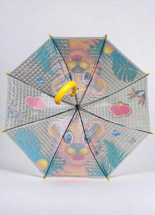 Дитяча парасолька тростина напівавтомат із системою антивітер від фірми rain proof4 фото