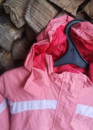 Лыжная куртка 110 курточка на девочку 4-5 лет3 фото