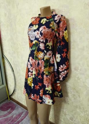 Платье цветочный принт, asos2 фото