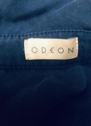 Трендовое длинное платье рубашка деним бренд odeon6 фото
