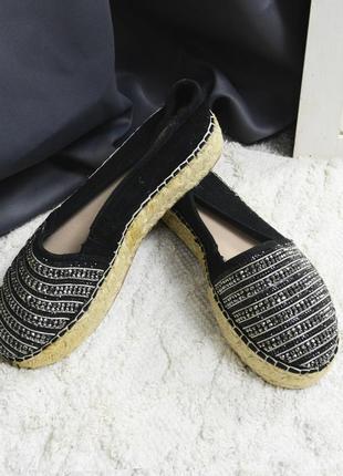 Новые эспадрильи со стразами kurt geiger